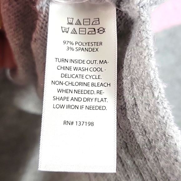 Rachel Zoe Large Striped Cowl Neck Long Sleeve Oversized Sweater Size M - Picture 7 of 9